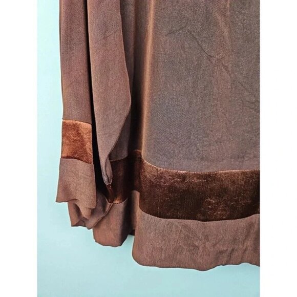 Yasuko Blouse Top Elastic Waist Pants Silk Accents Size Small Medium Made in USA - Picture 14 of 15